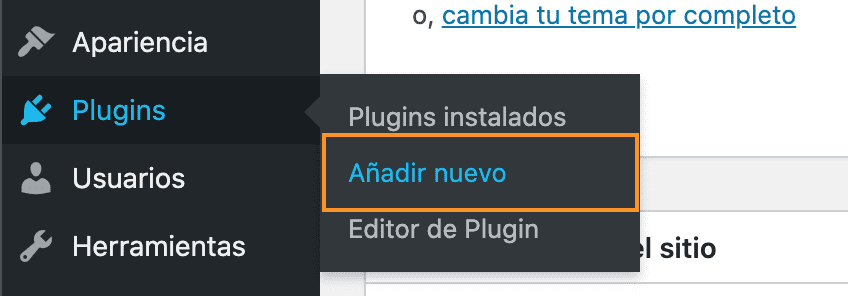 Instalación de plugin WooCommerce paso 2